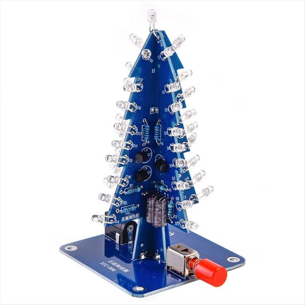 Electronic Science Assemble Kit for Christmas Trees Diy B