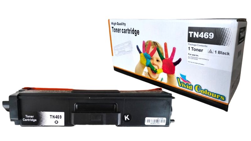 Vivid Colours Compatible WITH Brother TN-469 / TN469 / 469 Cyan Toner Cart