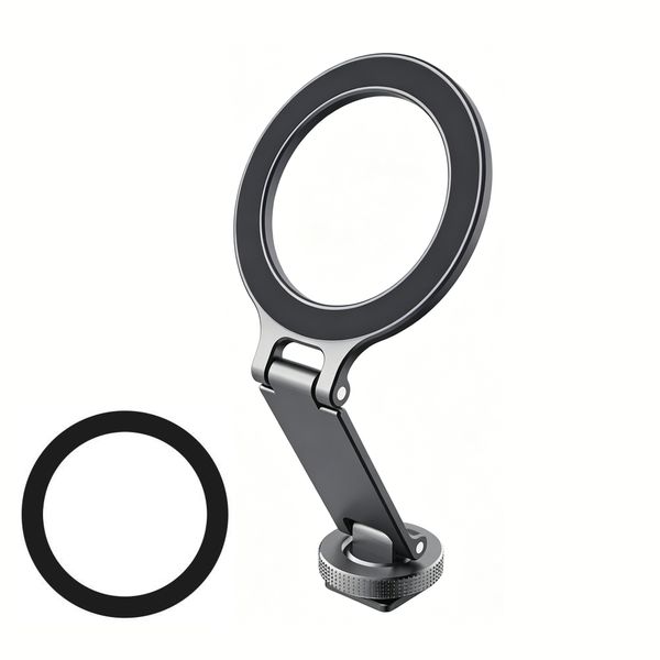 Camera Cold Shoe Magnetic Phone Holder Tripod Mount Adapter Magsafe