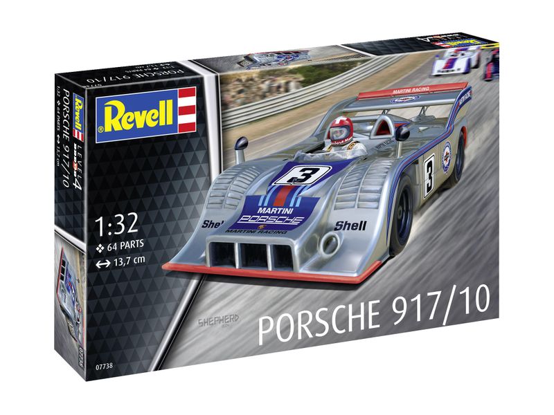 Revell 1/32 Porsche 917/10 Racing Car Plastic Model Kit