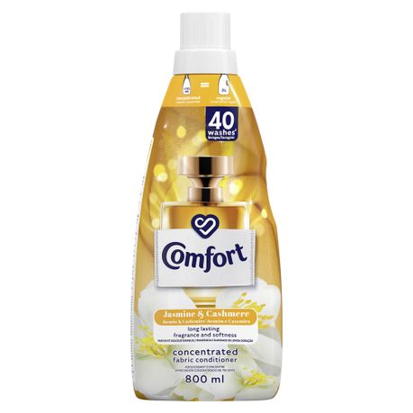 Comfort Jasmine & Cashmere Concentrated Laundry Fabric Softener 800ml Image