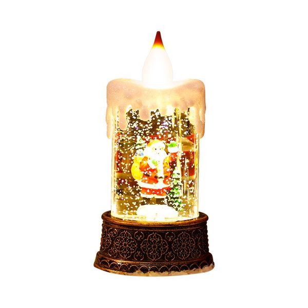 Christmas Luminous Water-filled Creative Small Wind Lantern