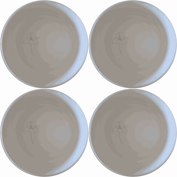 Delicate Disa Flower Bowl Set of 4 - Range 1