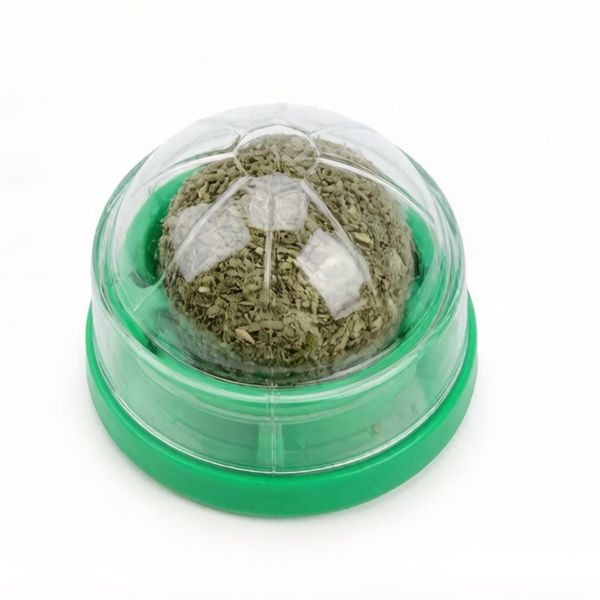 Catnip Ball Cat Toy - Natural Mint, Teething Two-pack