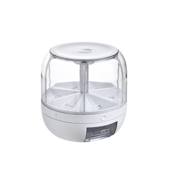 Kitchen Food Storage Container, Round, Suitable for Storing Dry Goods