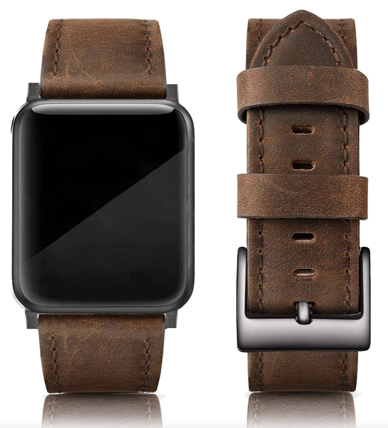 Watch Straps For Apple watch 38 40 41 mm Brown Leather