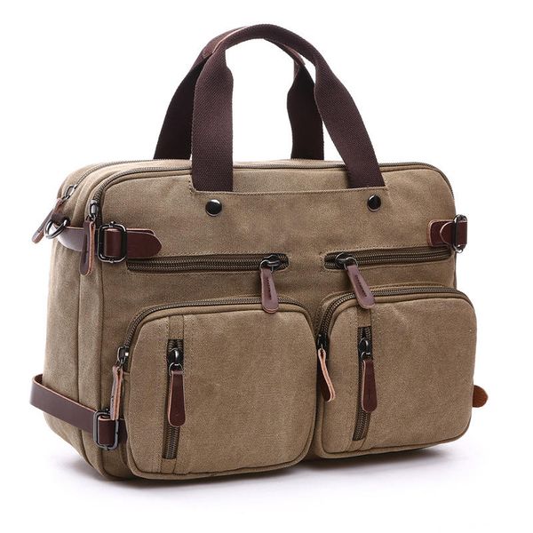 Men's Multifunction Laptop Messenger Bag
