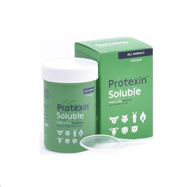 Protexin Soluble Multistrain Probiotic for Dogs, Cats &amp; Horses 60g -Live