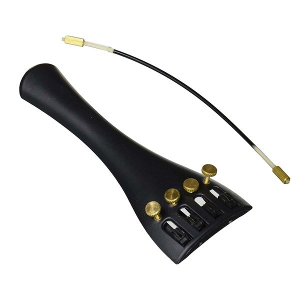 Anton Breton Aluminium Violin 1/8 Tailpiece with Fine Tuners VP-61