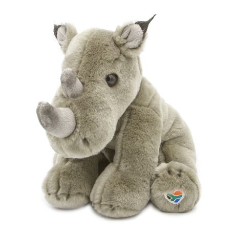 stuffed rhino toy