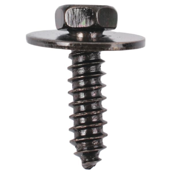 Black Panel Screws with Washer - 5mm (Pack of 100)