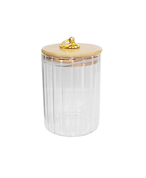 Pantry Delight Jar with Bamboo Lid - 90 x 120mm