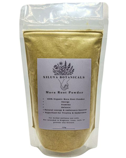 Xiluva Botanicals Maca Root Powder - Natural Herbal Supplement (120g)