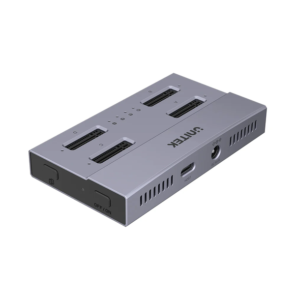 Unitek USB4.0 Type-C 4-Bay M.2 SSD Docking with1:3 Offline Cloning Function