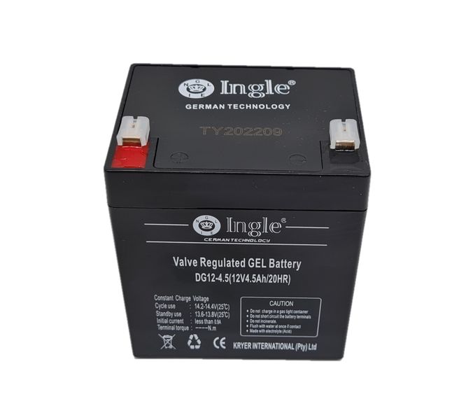 SolarMid - 12V 4.5Ah Gel Battery