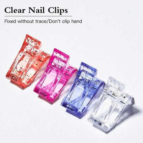 iMbali Polygel Nails Quick Building Mold Clips