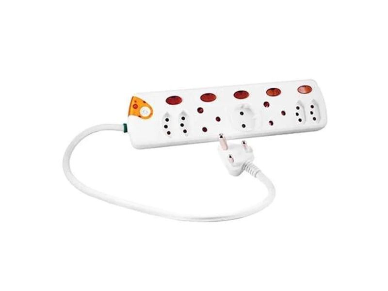 7 Way Multiplug Adaptor 0.5 Meter