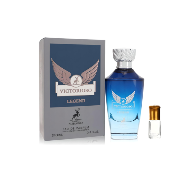 Victorioso Legend by Maison Alhambra Eau de Parfum - 100ml + Perfume Oil