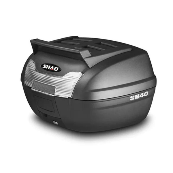 SHAD SH40 Cargo Top Box &amp; Mounting Fitting for a Honda NC750 (2019-2024)