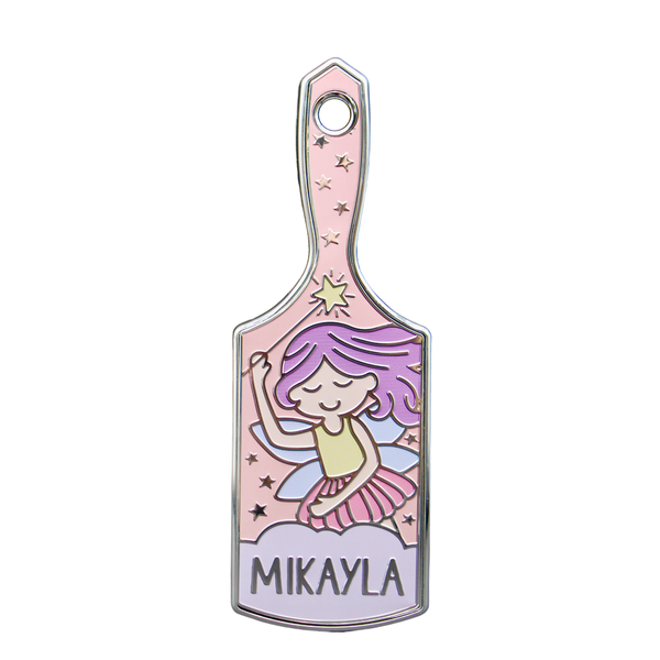 Girl's Personalised Hairbrush - Mikayla