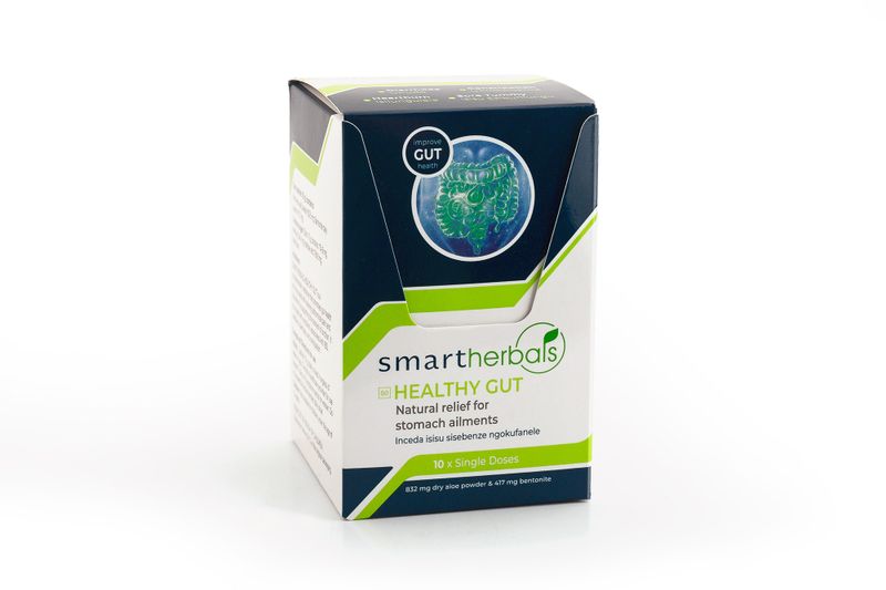 SmartHerbals Healthy Gut - 10 x Single doses