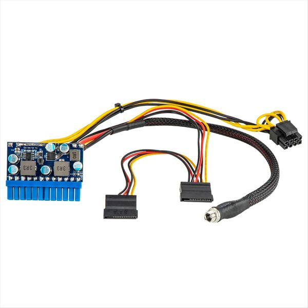 Dc 12V 300W 24Pin Atx Motherboard Itx Power Compatible with Universal