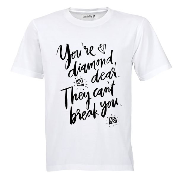 You're a Diamond... - Mens - T-Shirt - White