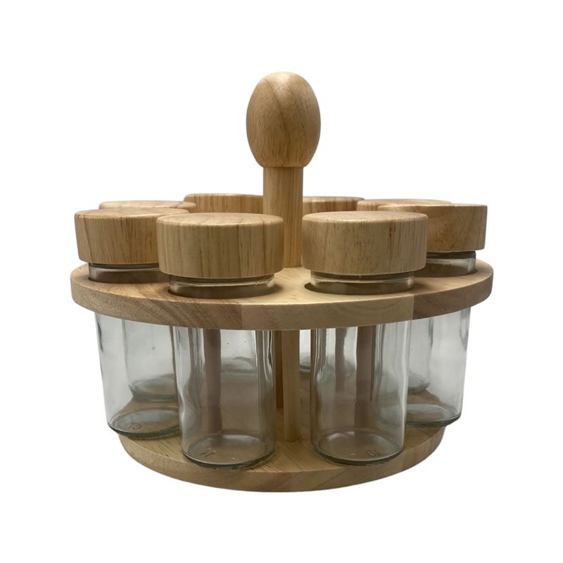 8 Piece Wooden Spice Rack Set N449341 Shop Today. Get it Tomorrow
