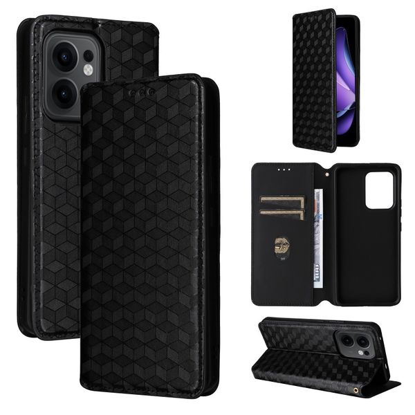 Flip Cover Compatible for Oppo Reno13 F 4G Shockproof Leather Cover