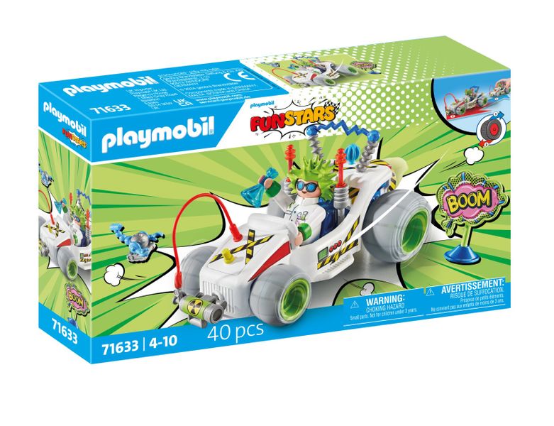 Playmobil Funstars - Racing Professor (40 Pieces)