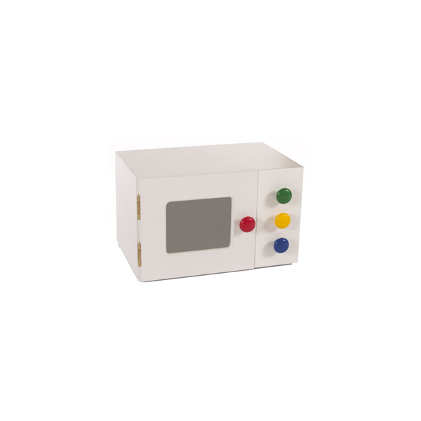 Pretend Play White Microwave