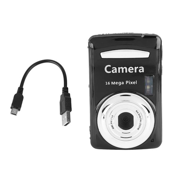 5MP Mini Camcorder - 4X Zoom 720P (Black)