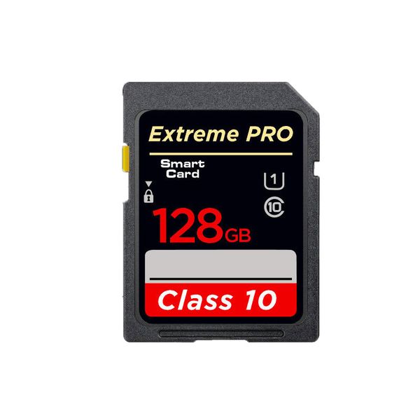 SD UHS I 128GB Card for 4K Video C10, U3, V30, 4K UHD, SD Card - SD