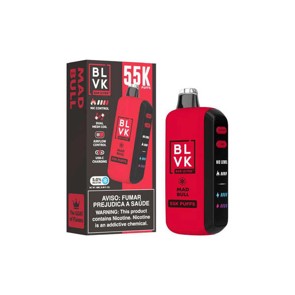 BLVK Bar Ultra 55K Mad Bull 50MG