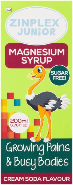 Zinplex Junior Magnesium Syrup 200 ml
