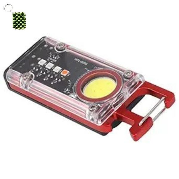 Outdoor COB Keychain Working Flashlight With Bottle Opener And A Keyholder