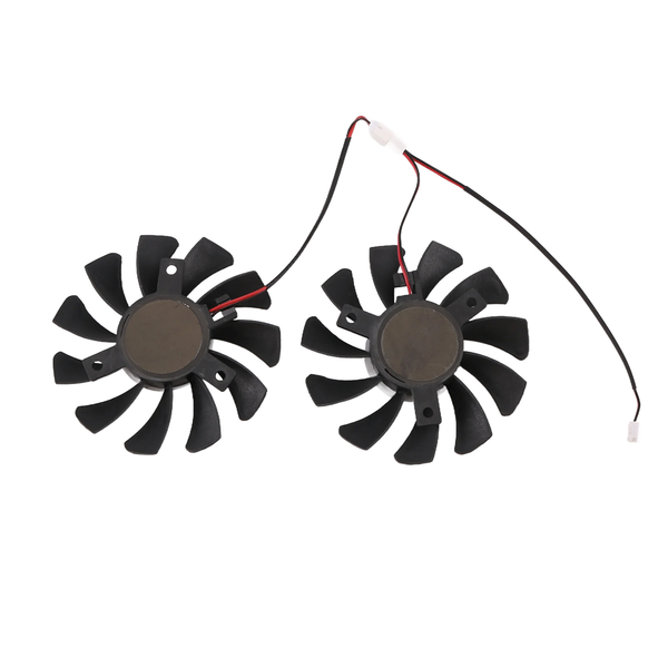 75Mm 2Pin Gtx1050Ti Gpu Cooler Dual Fan for Msi Geforce Gtx
