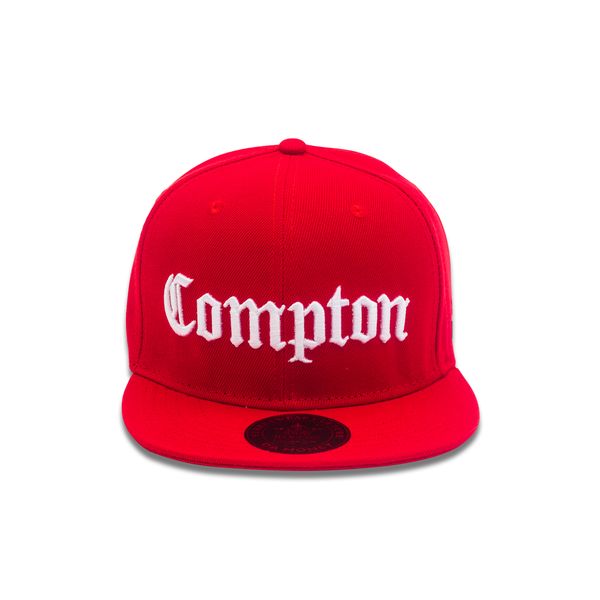 Da Money Compton Snapback - White/Black