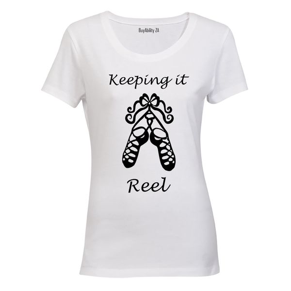 Keeping it Reel - Ladies - T-Shirt - White