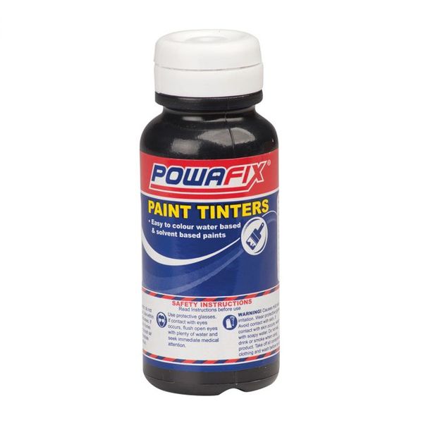 Powafix - Paint Tinters Black Oxide 50ml - 24 Pack