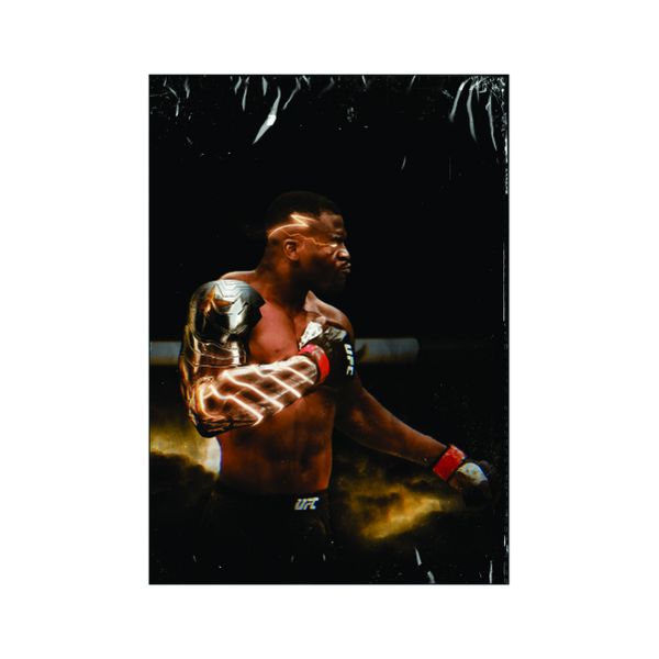 Francis Ngannou Jacks Punch - A1 Poster