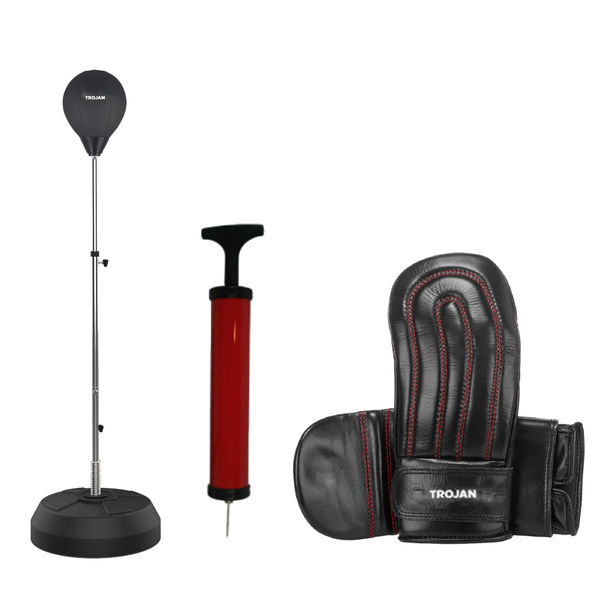 Trojan Speed-Adjustable Freestanding Reflex Bag Kit Punching Bag