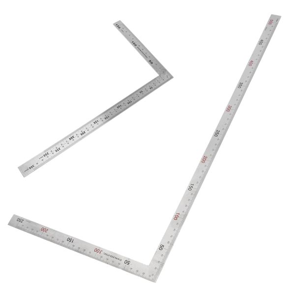 DIY Woodwork Tool Ruler Set of 2 (50,30cm)