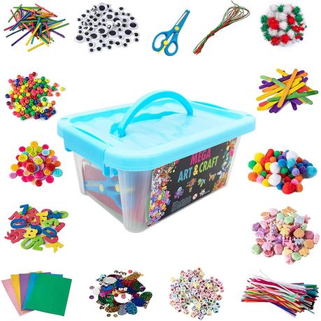Mega Arts and Crafts box - 860 PCS Image