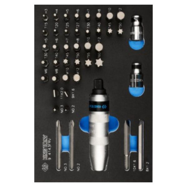 King Tony - Impact Driver Set 43 Piece Eva Foam