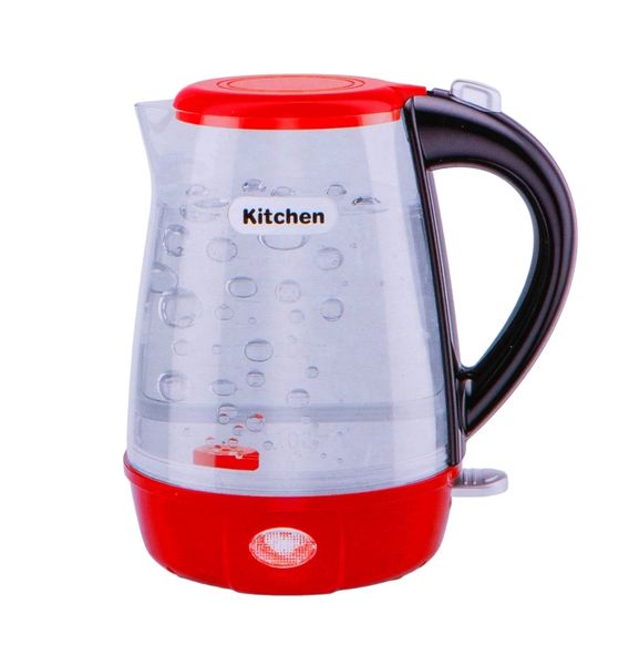 Liduo Toy Battery Operated Toy Kettle with Light &amp; Sound 17cm Tall