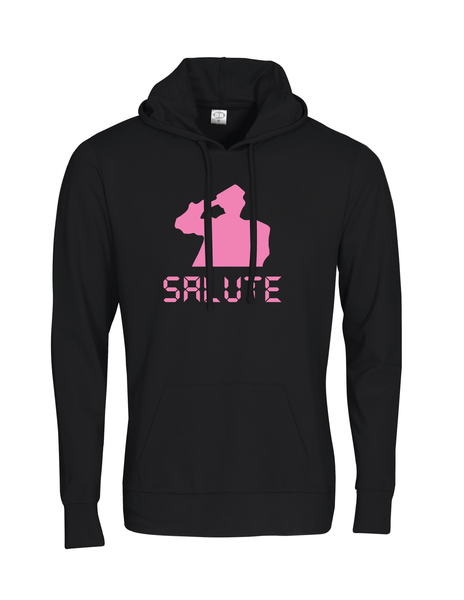 Salute Mens Essential Hooded Sweater (EF82B4 - Solid)