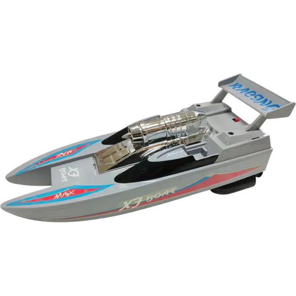 Speed Boat Remote Control X7 Boat Max Grey