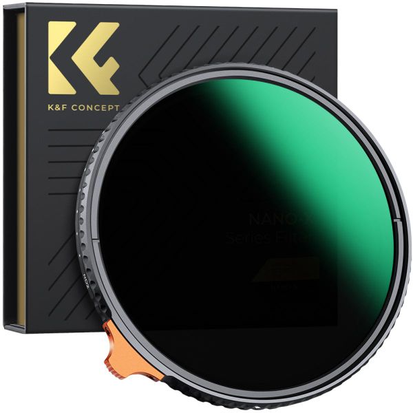 K&amp;F 95mm Variable ND Filter (VND) ND2-ND400 Nano-X Series | KF01.1905
