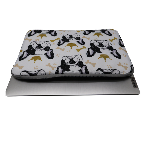 Boston Terrier Laptop Sleeve - 40cm x 27cm x 2cm (16")
